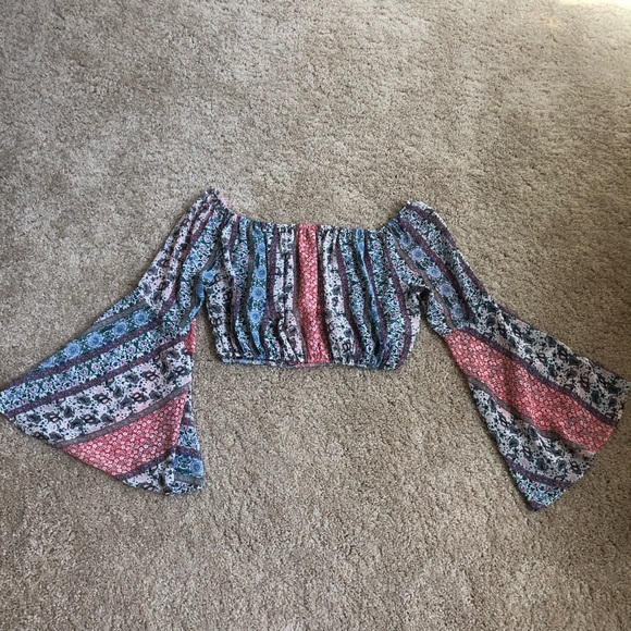 Festival Cropped Top Bohemian Hippie size M Free Shipping - Picture 8 of 10